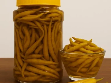 ترشی فلفل سوزنی ۸۰۰ گرمی