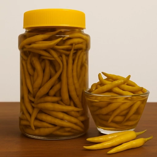 ترشی فلفل سوزنی ۸۰۰ گرمی