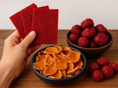 لواشک برگه زرد آلو ترش